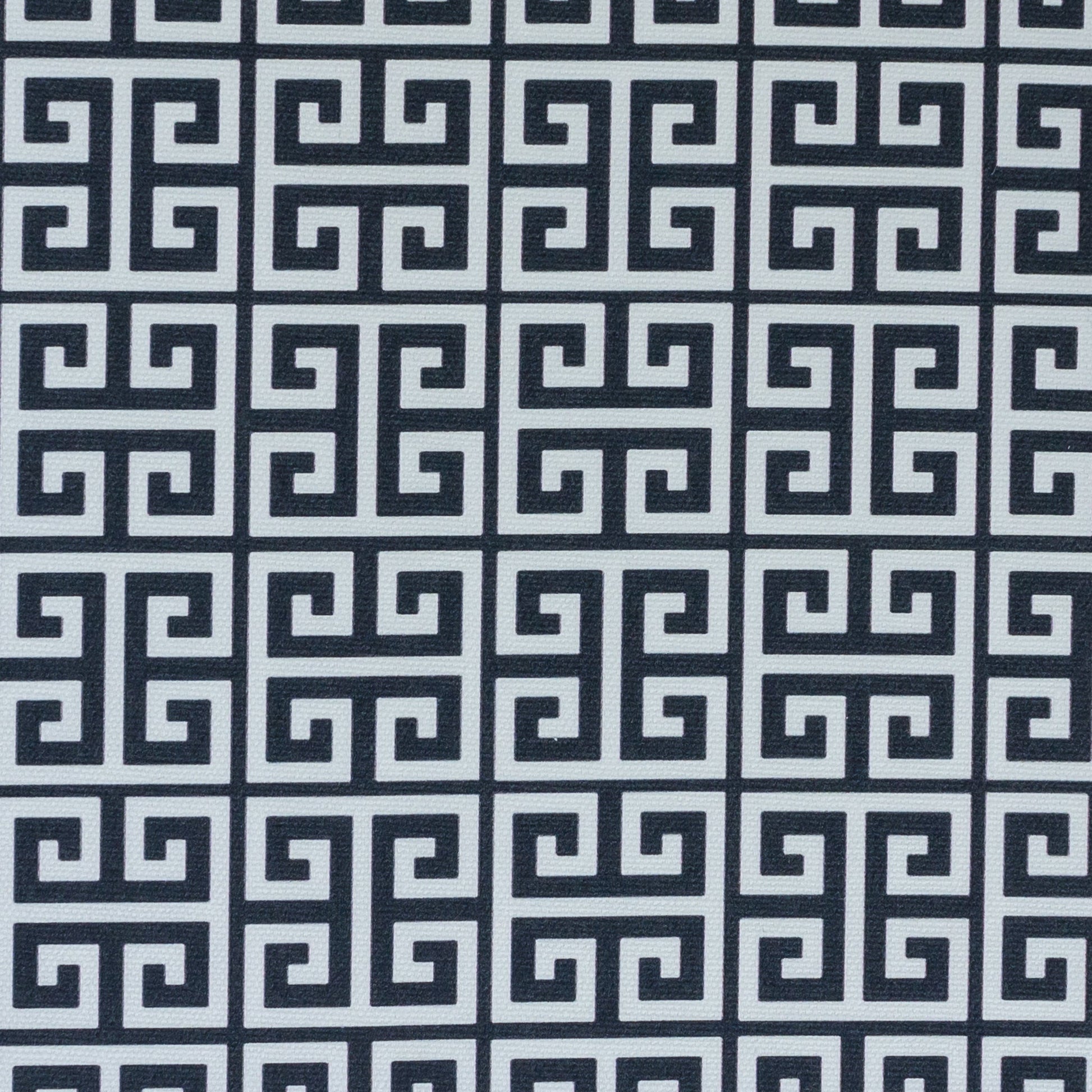 Greek Key Fabric - Graphite - Hydrangea Lane Home