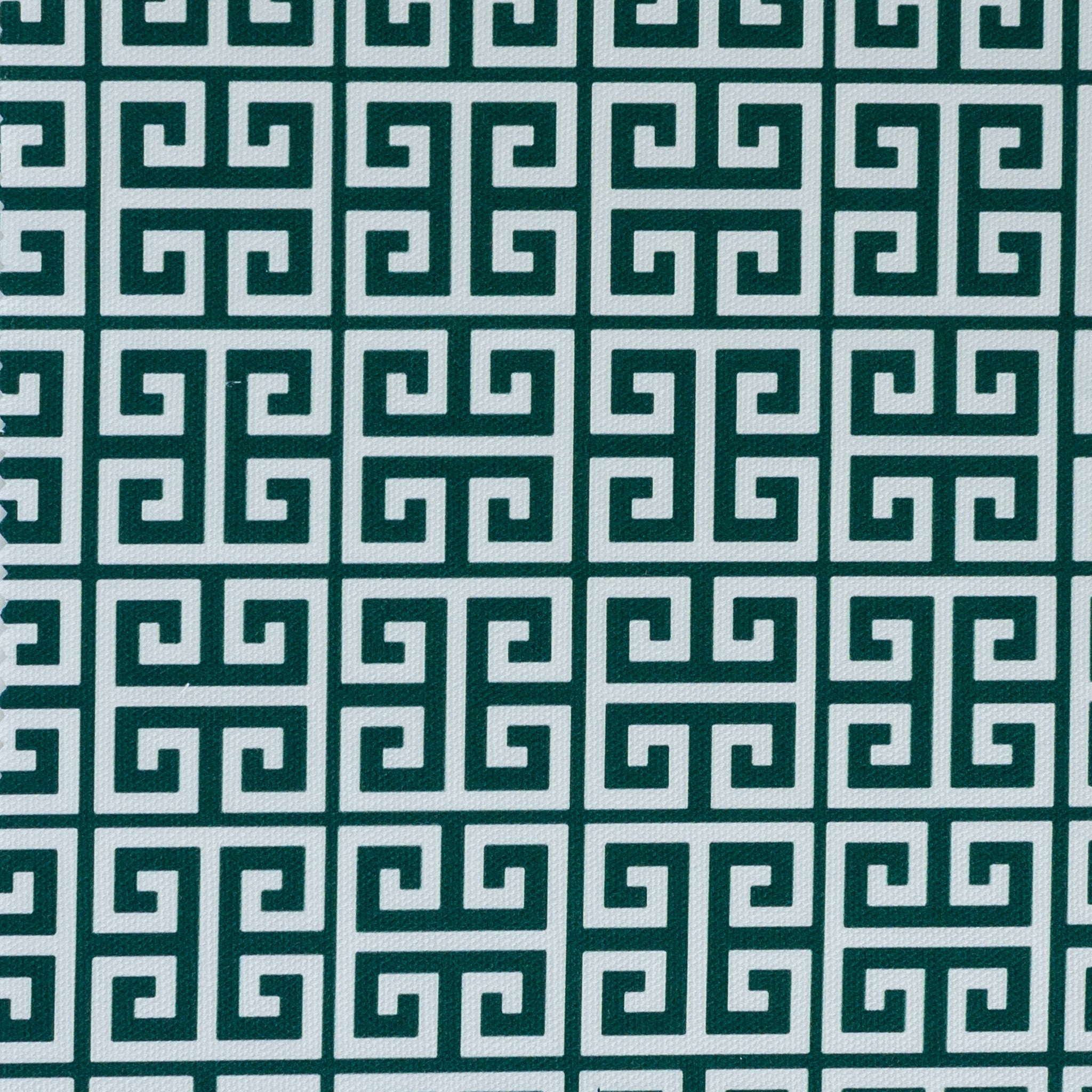 Greek Key Fabric - Leaf - Hydrangea Lane Home