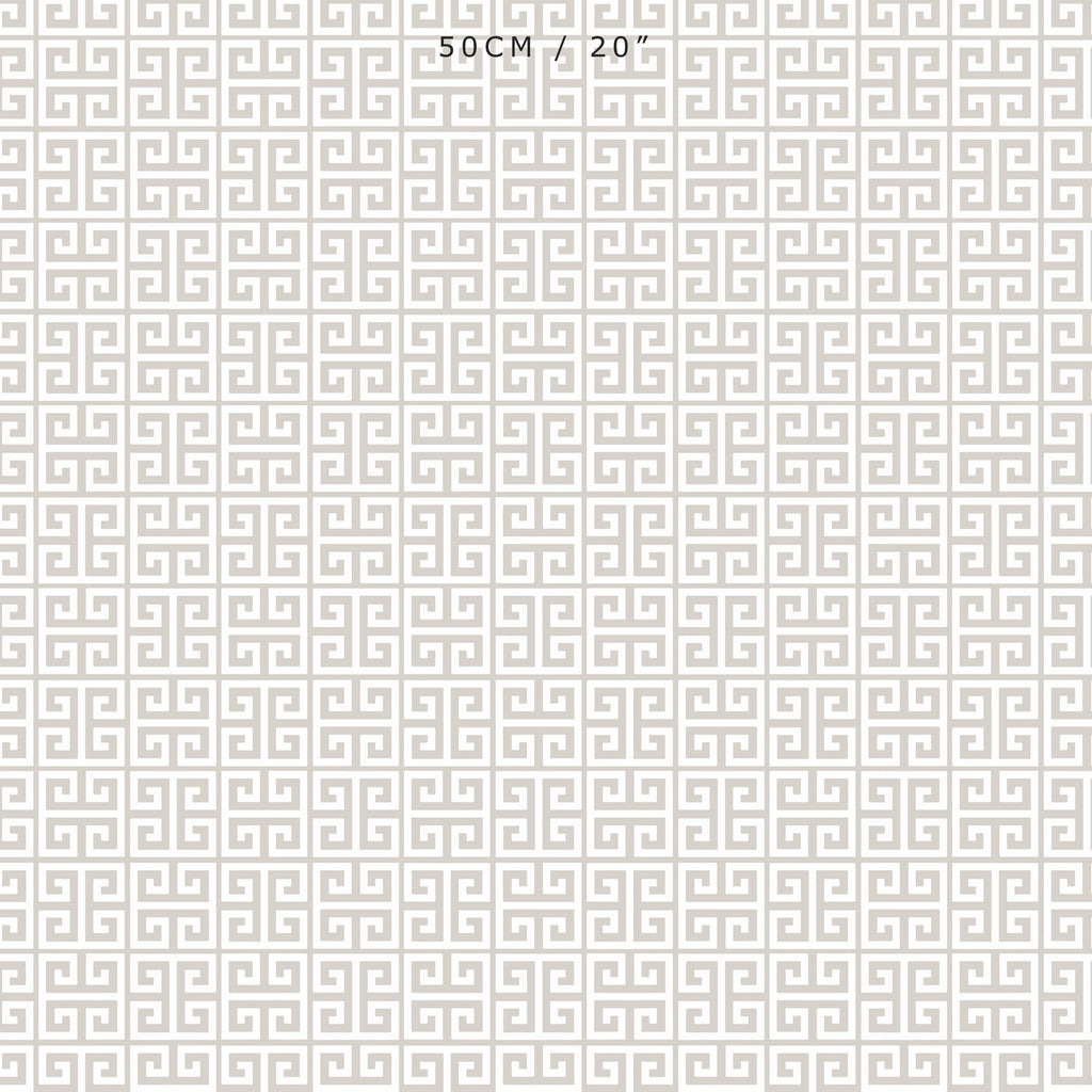 Greek Key Fabric - Linen - Hydrangea Lane Home