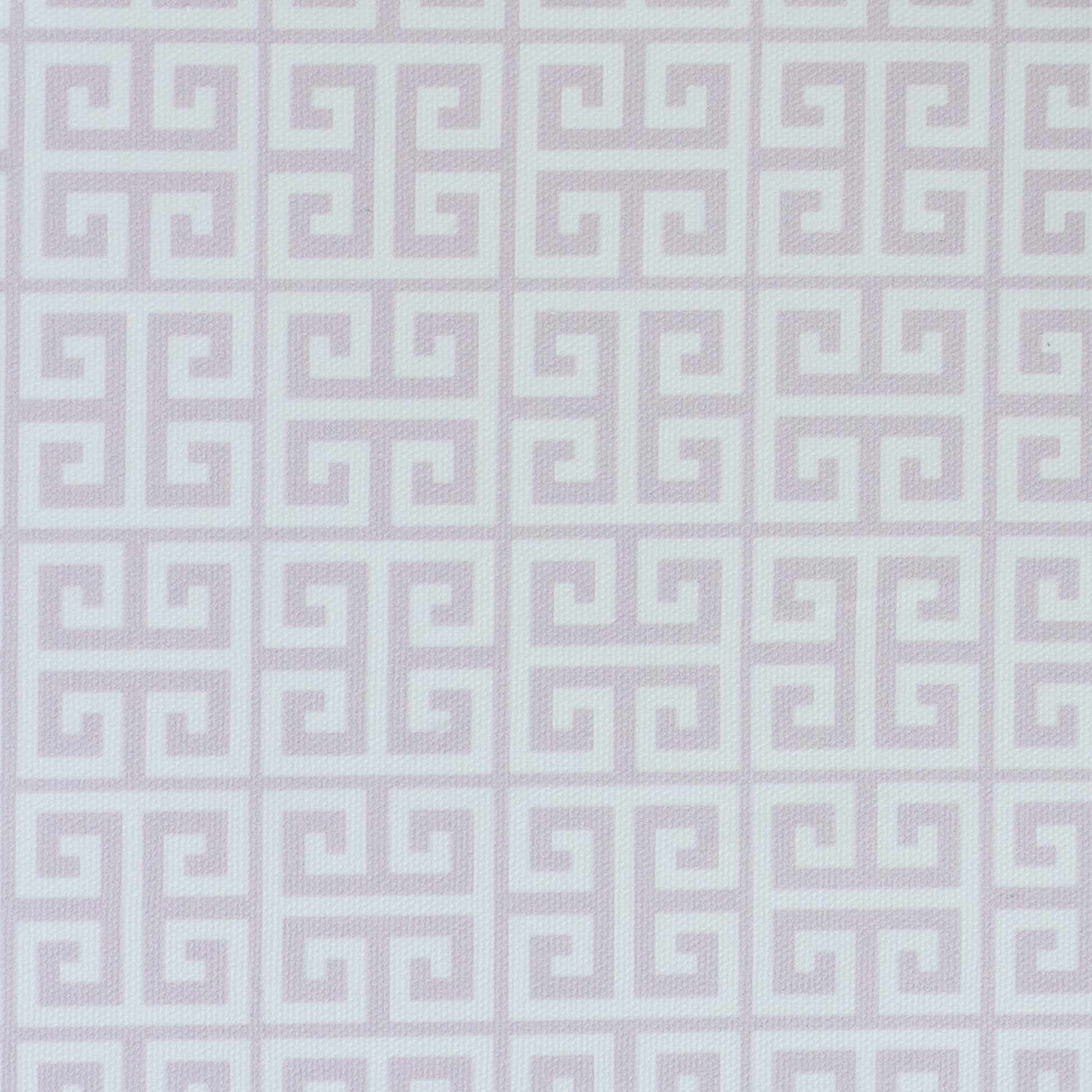 Greek Key Fabric - Peony - Hydrangea Lane Home