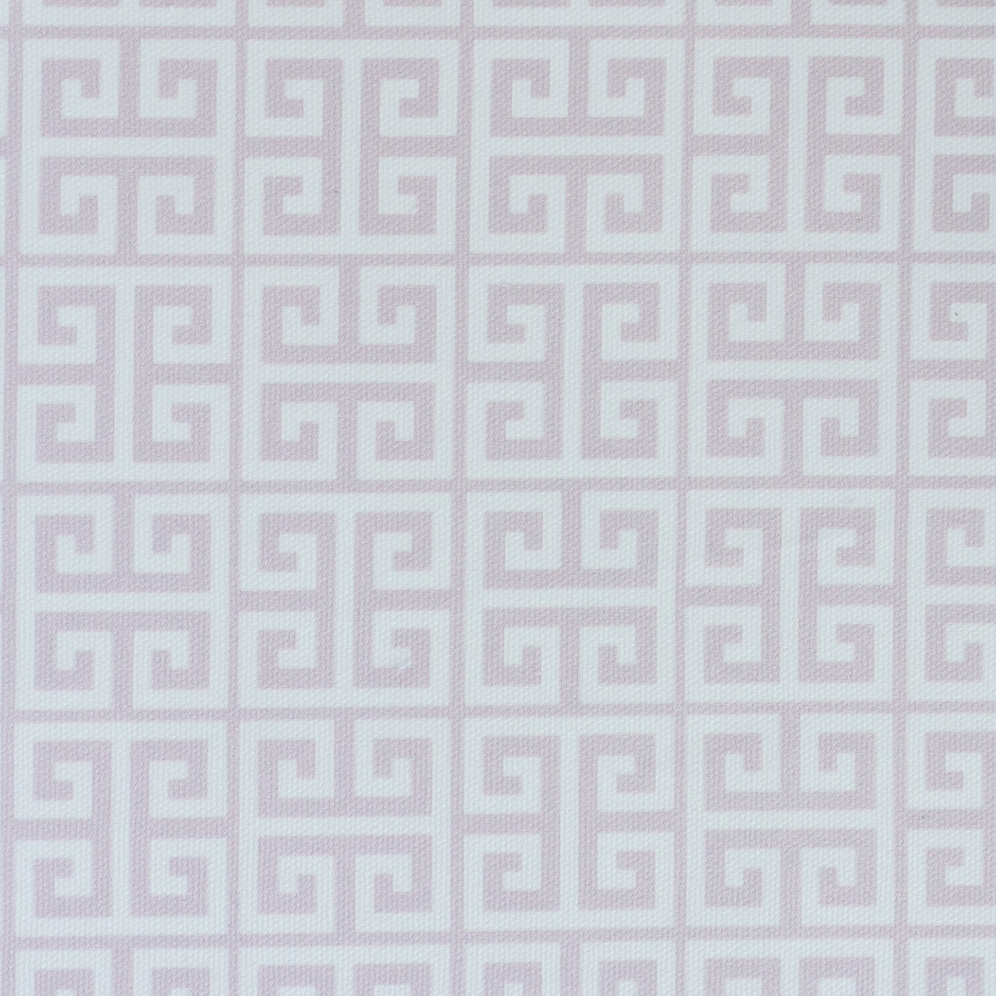 Greek Key Fabric - Peony - Hydrangea Lane Home