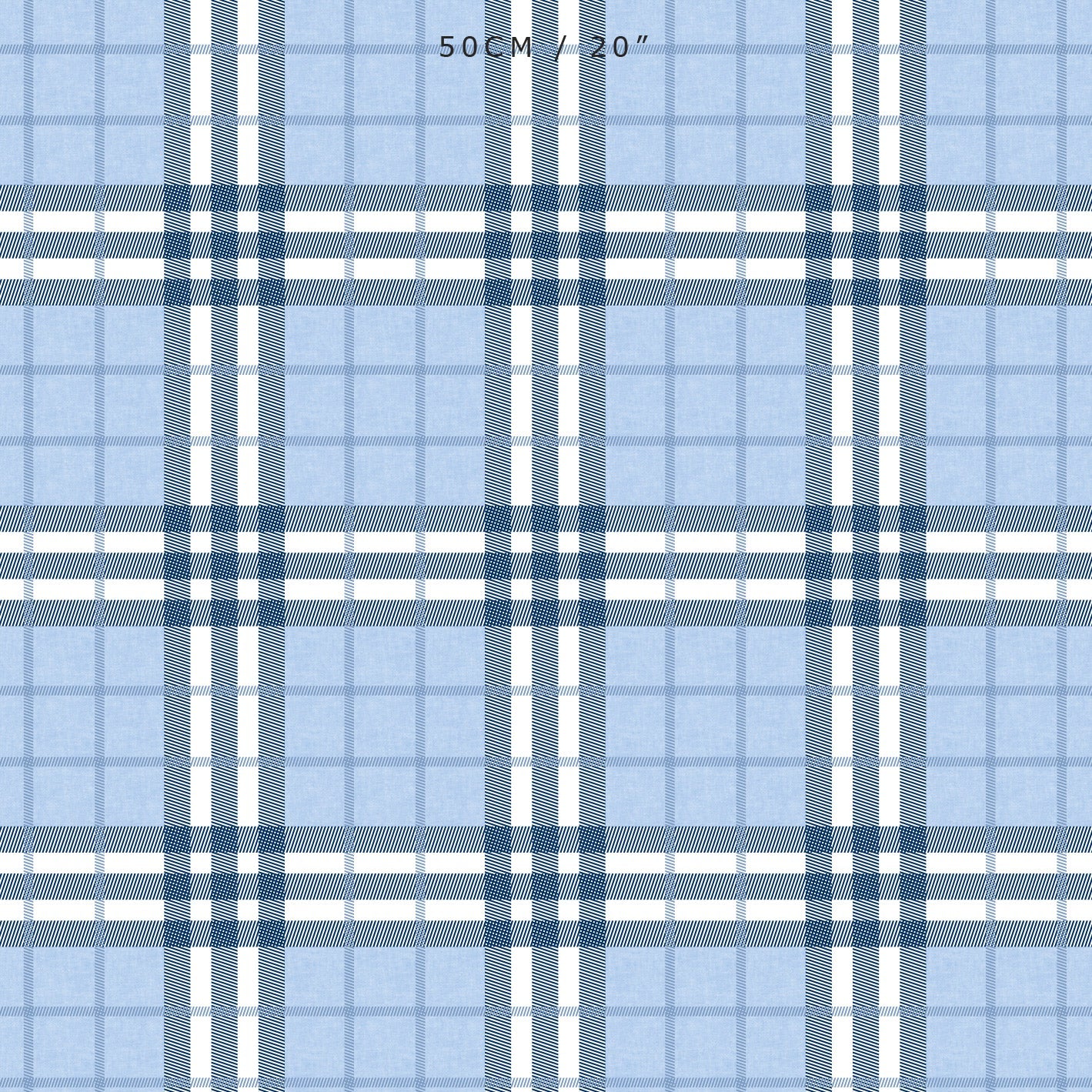 Highland Plaid Blue Fabric - Hydrangea Lane Home