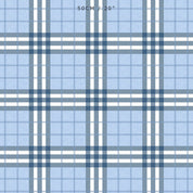 Highland Plaid Blue Fabric - Hydrangea Lane Home