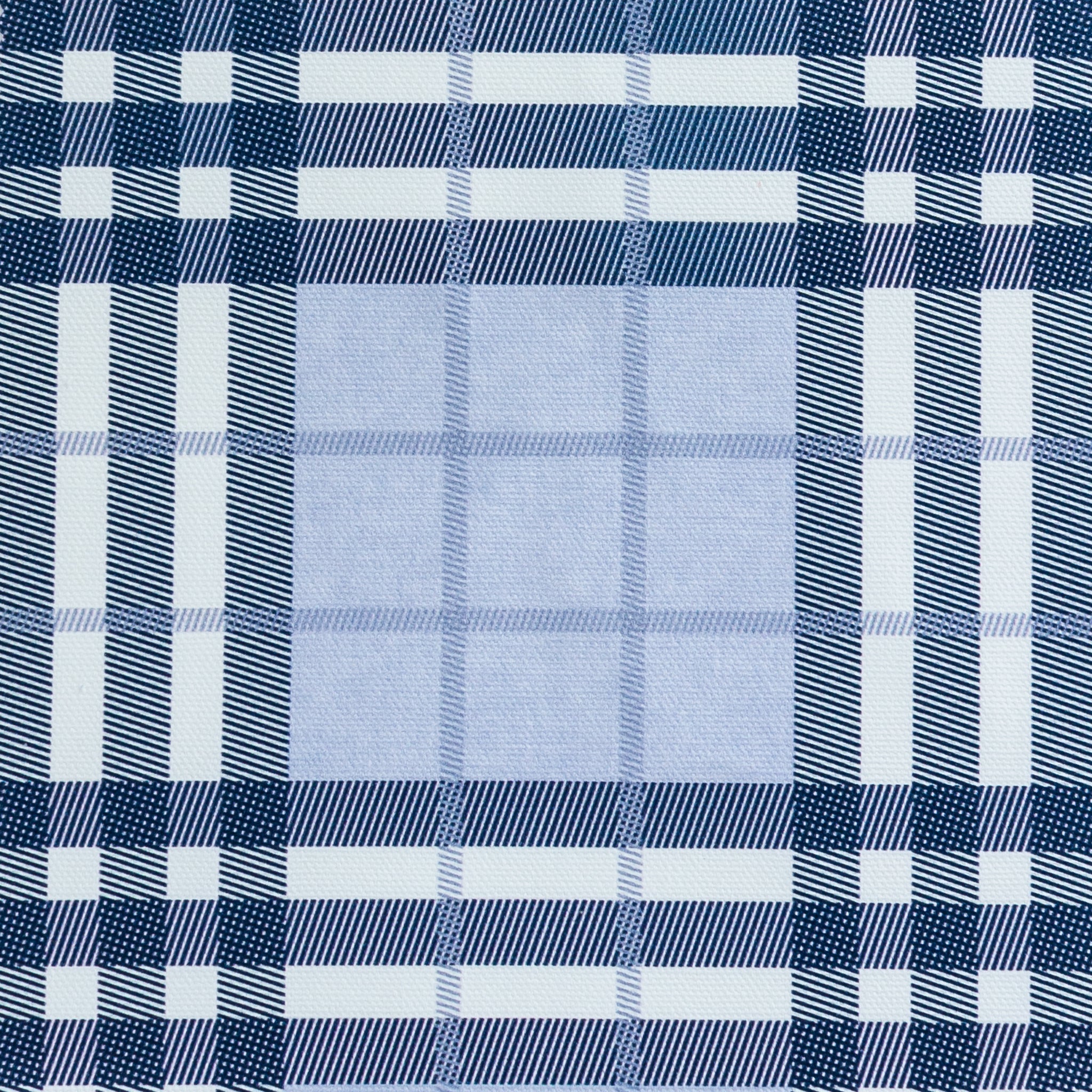 Highland Plaid Blue Fabric - Hydrangea Lane Home