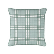 Highland Plaid Green Cushion - Hydrangea Lane Home