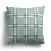 Highland Plaid Green Cushion - Hydrangea Lane Home