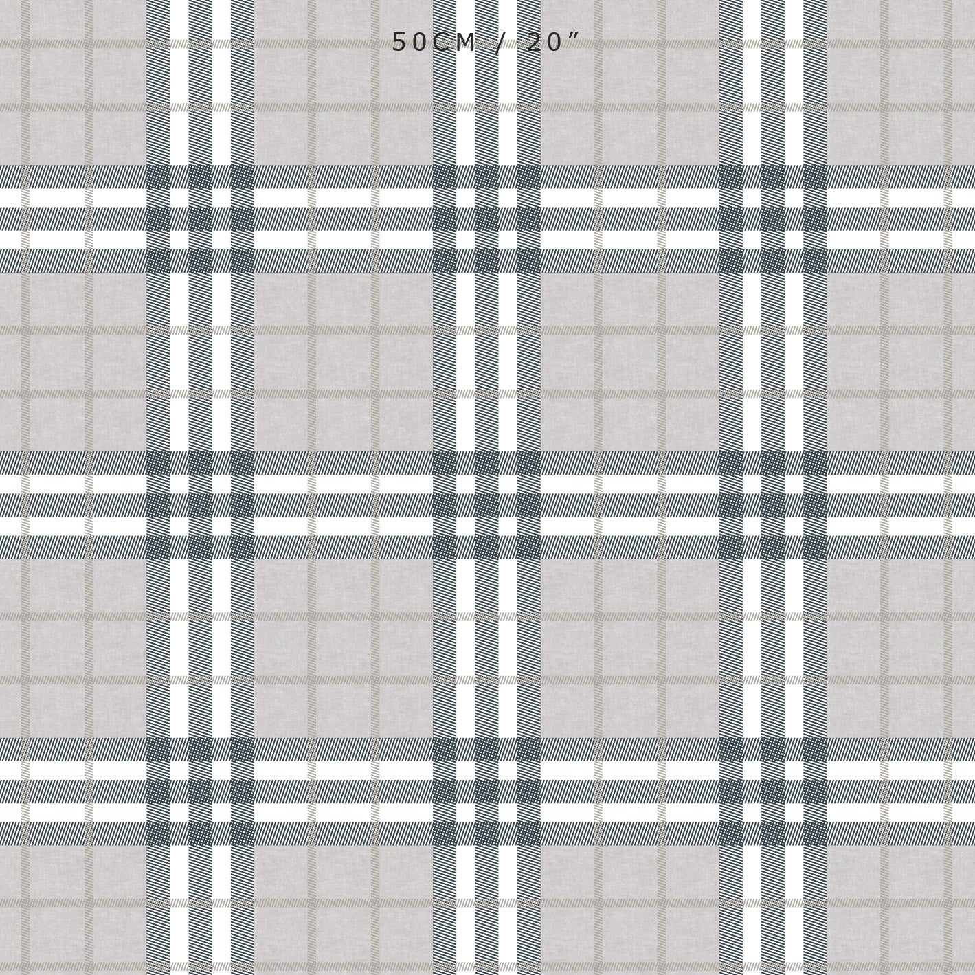 Highland Plaid Neutral Fabric - Hydrangea Lane Home