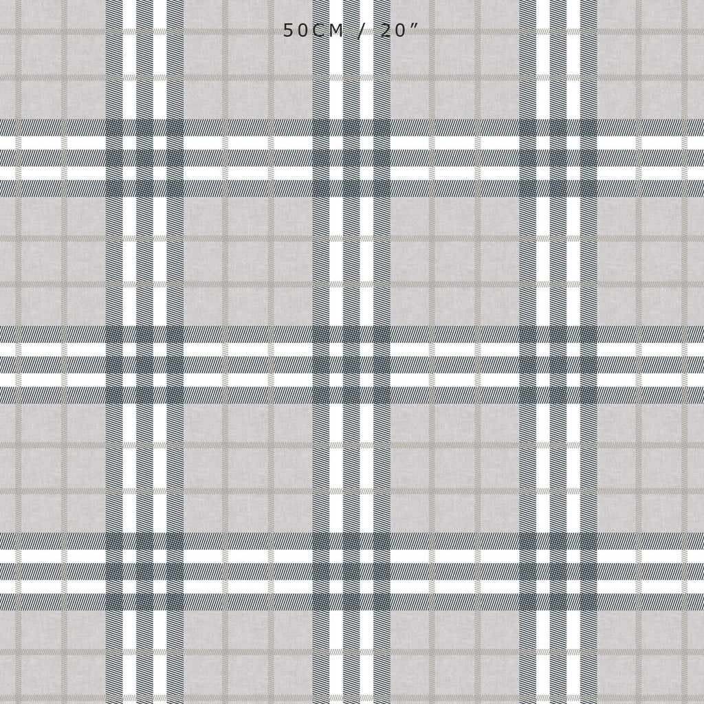 Highland Plaid Neutral Fabric - Hydrangea Lane Home