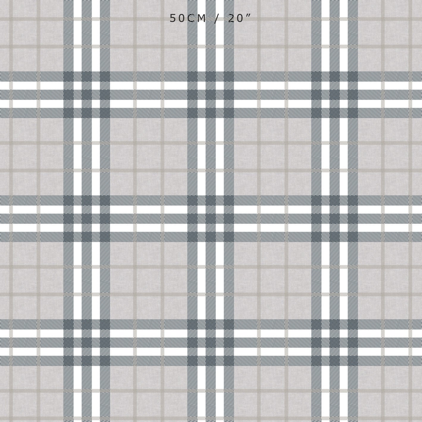Highland Plaid Neutral Fabric - Hydrangea Lane Home