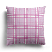 Highland Plaid Pink Cushion - Hydrangea Lane Home