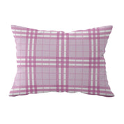 Highland Plaid Pink Cushion - Hydrangea Lane Home