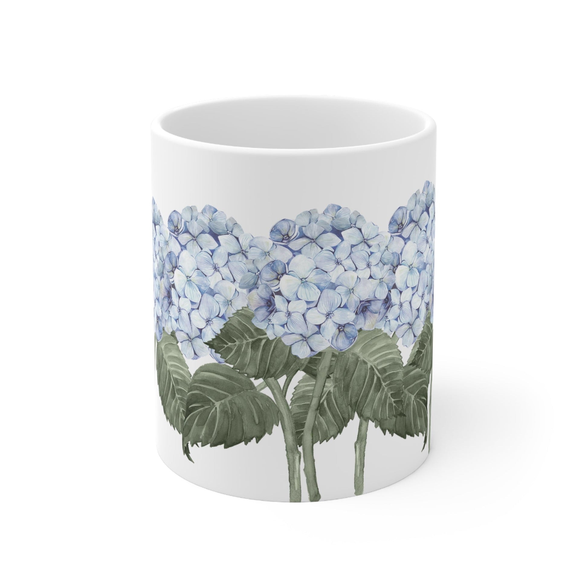 Hydrangea Bloom Floral Ceramic Mug - Hydrangea Lane Home