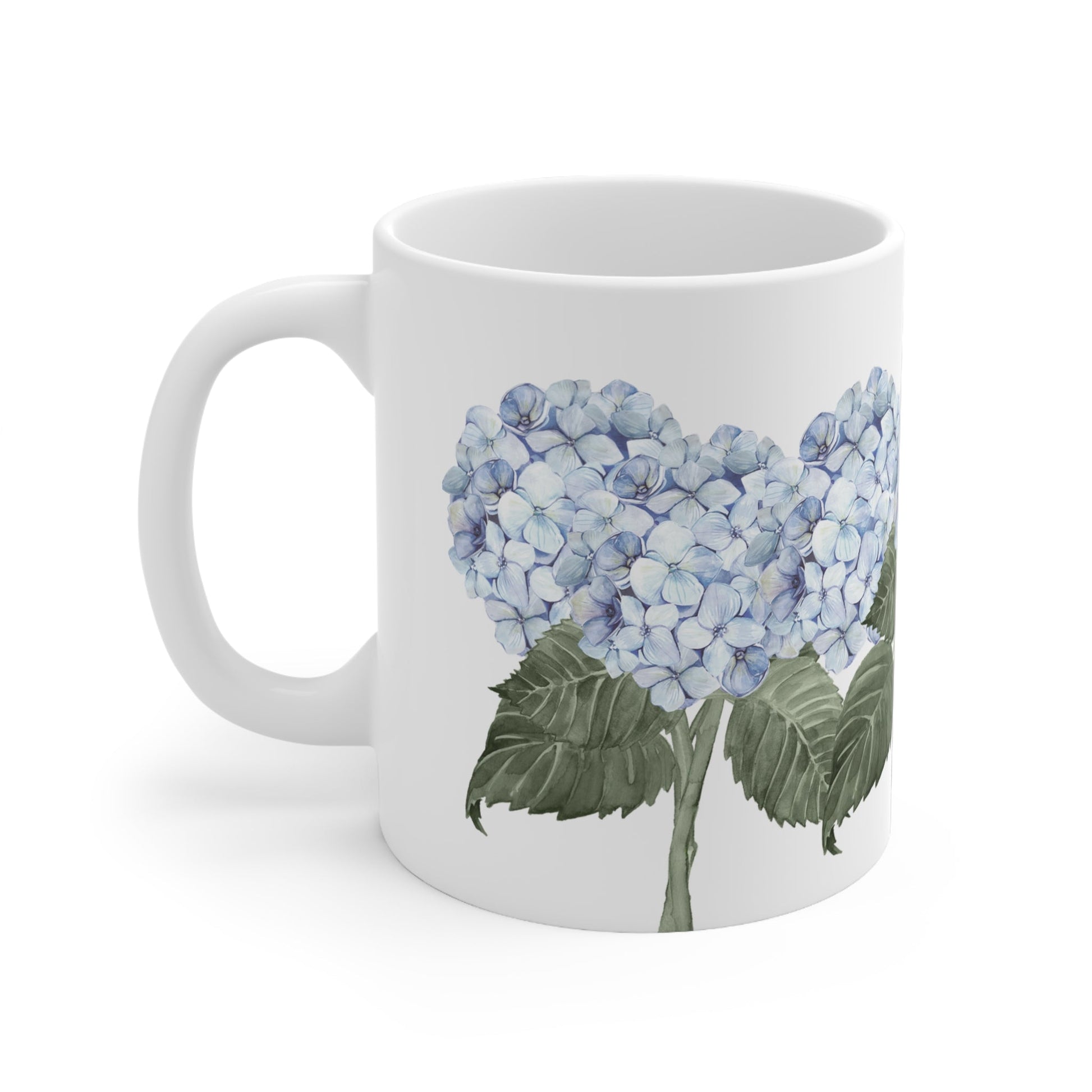 Hydrangea Bloom Floral Ceramic Mug - Hydrangea Lane Home