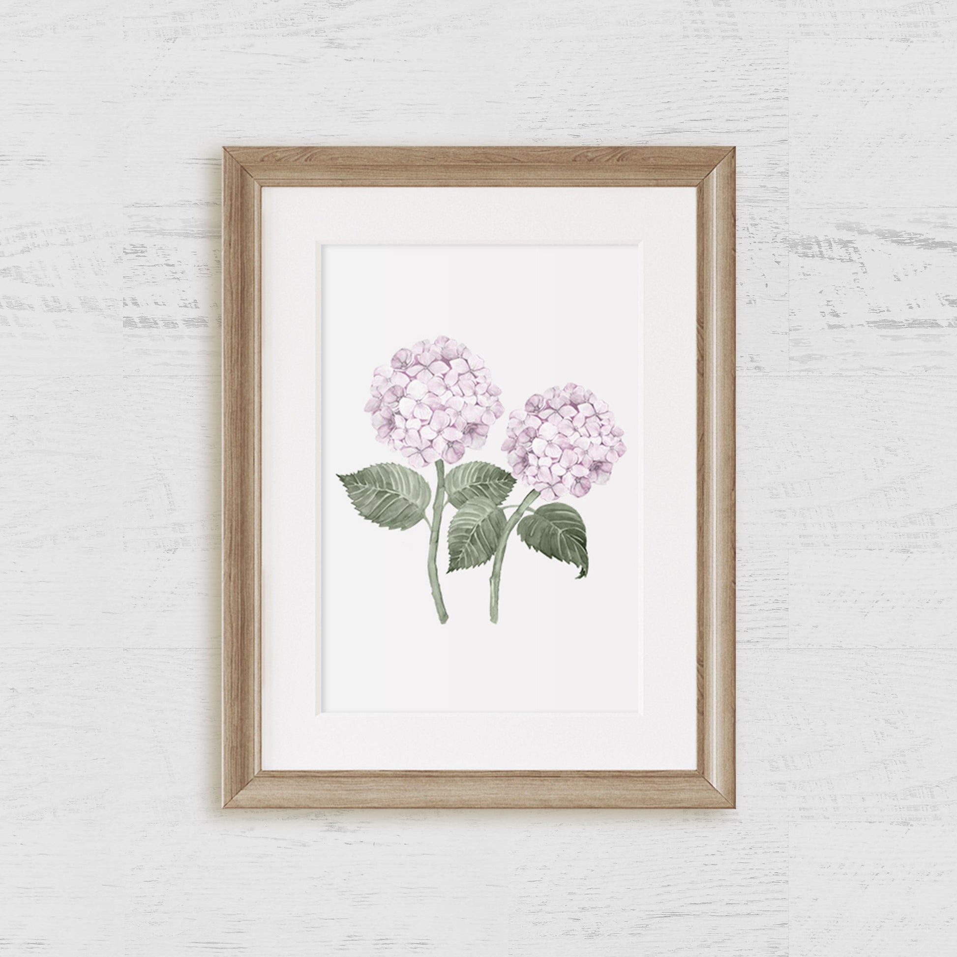 Hydrangea Bloom Pink Double Art Print - Hydrangea Lane Home