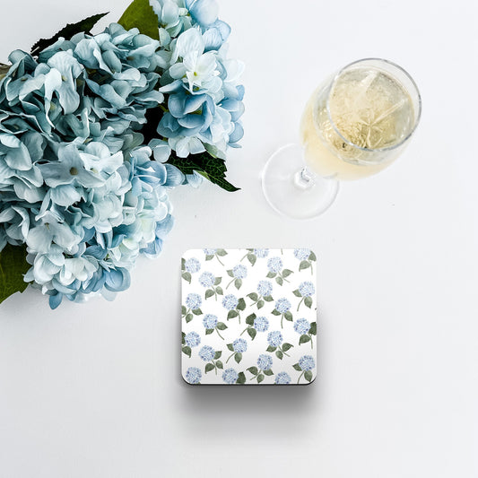 Hydrangea Bloom Set of 4 Drink Coasters - Hydrangea Lane Home