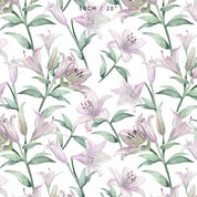 Lilies Fabric - Pink - Hydrangea Lane Home