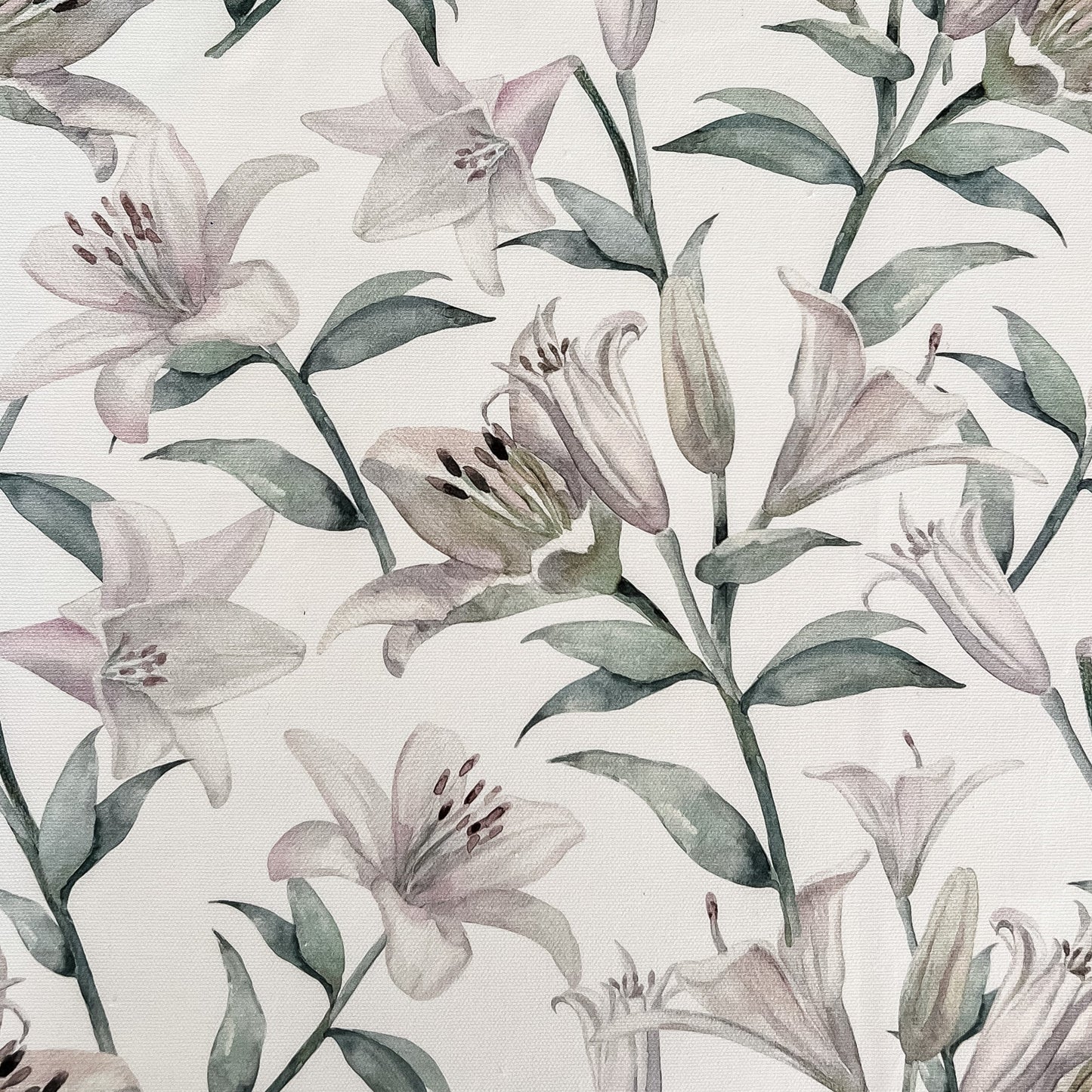 Lilies Fabric - Pink - Hydrangea Lane Home