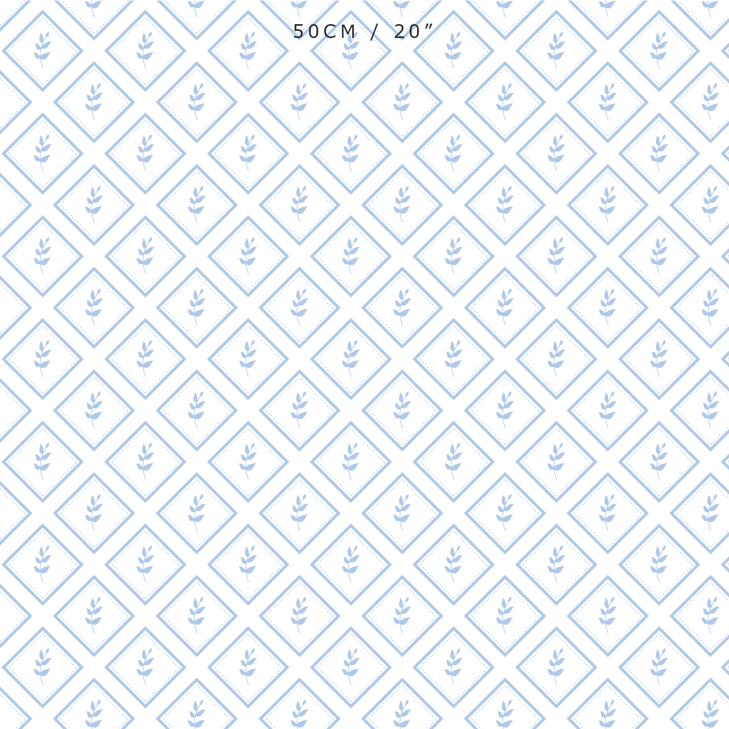 Little Leaf Fabric - Cornflower - Hydrangea Lane Home