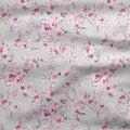 Louise English Country Rose - Pink on Linen - Hydrangea Lane Home