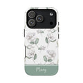 Magnolia Flower MagSafe Tough iPhone Case - Hydrangea Lane Home