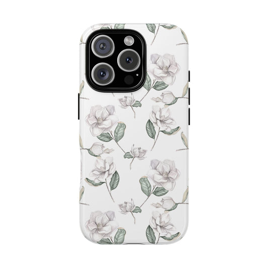 Magnolia Little Gem Tough iPhone Case - Hydrangea Lane Home