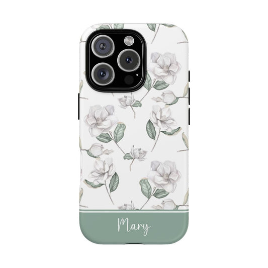 Magnolia Little Gem Tough iPhone Case - Hydrangea Lane Home