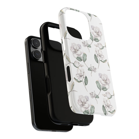 Magnolia Little Gem Tough iPhone Case - Hydrangea Lane Home