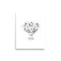 Magnolias in Urn Botanical Art Print - Hydrangea Lane Home