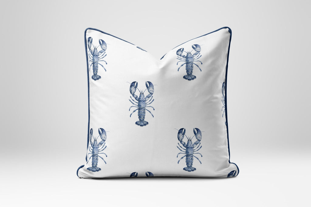 New England Blue Lobster Fabric - Hydrangea Lane Home