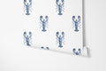 New England Blue Lobster Wallpaper - Hydrangea Lane Home