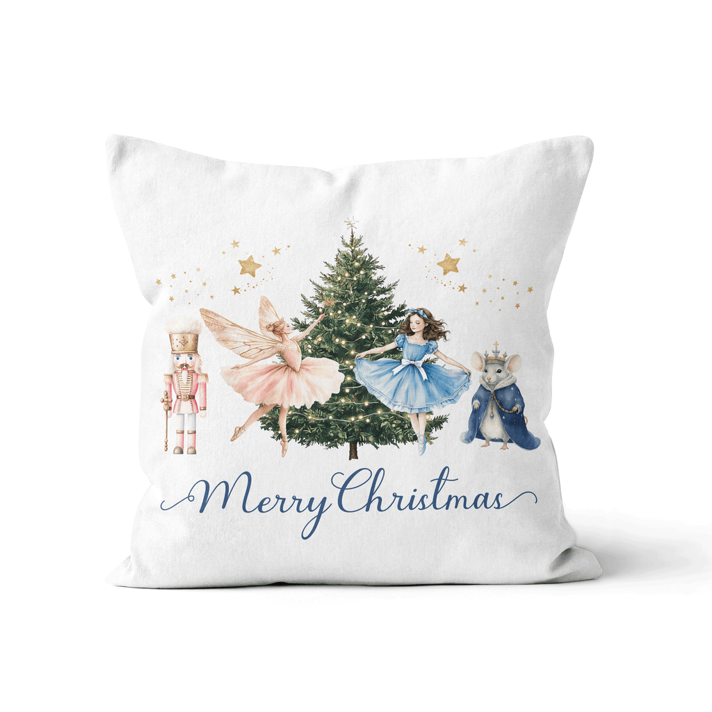 Nutcracker Ballet Christmas Cushion/Pillow Cover - Hydrangea Lane Home