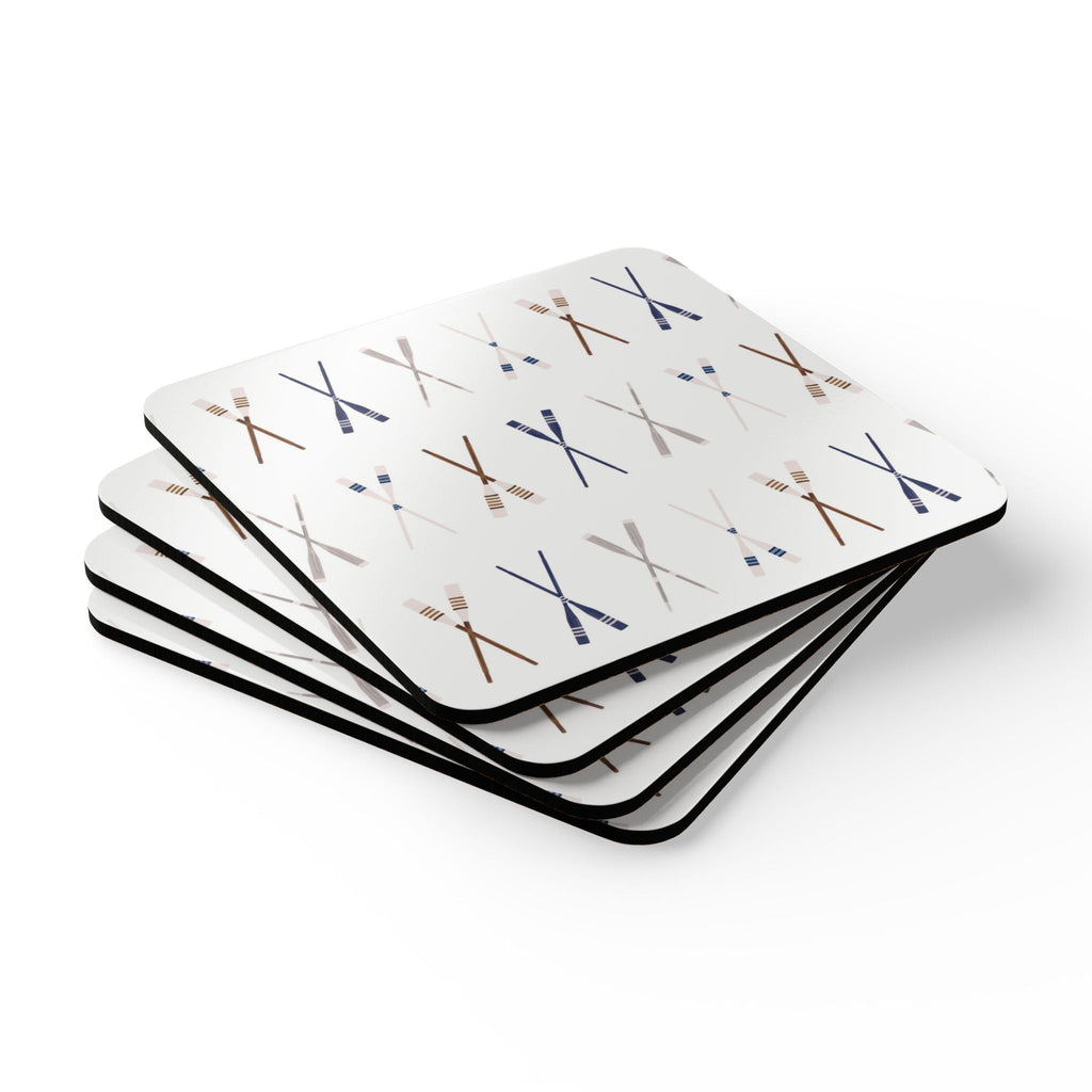 Oars Galore Set of 4 Boating Drink Coasters - Hydrangea Lane Home