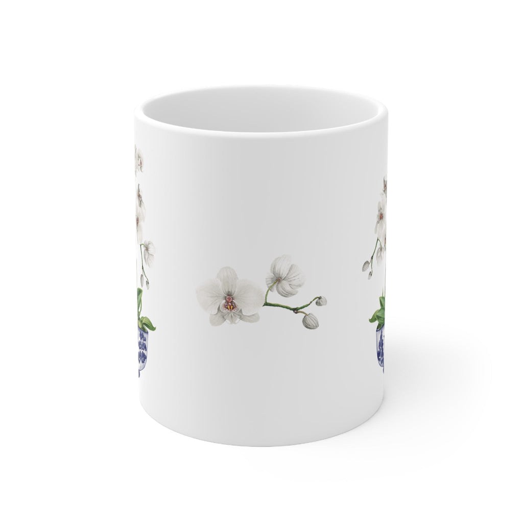 Orchid Chinoiserie Ceramic Mug - Hydrangea Lane Home