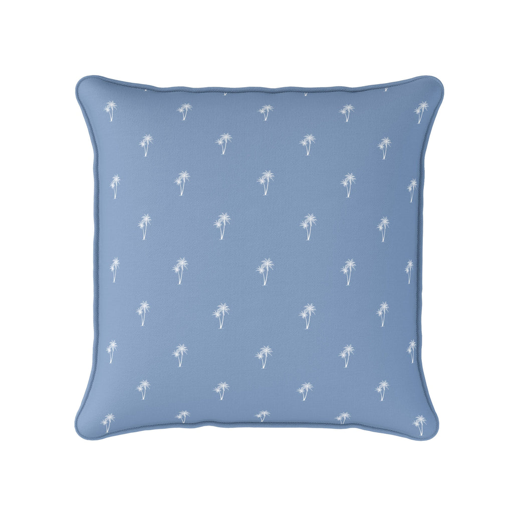 Palm Tree Pair Reverse Fabric - Breeze - Hydrangea Lane Home