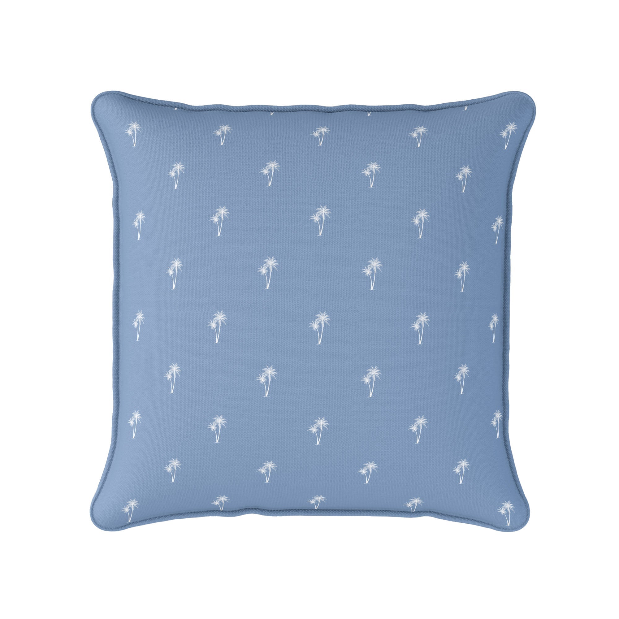 Palm Tree Pair Reverse Fabric - Breeze - Hydrangea Lane Home