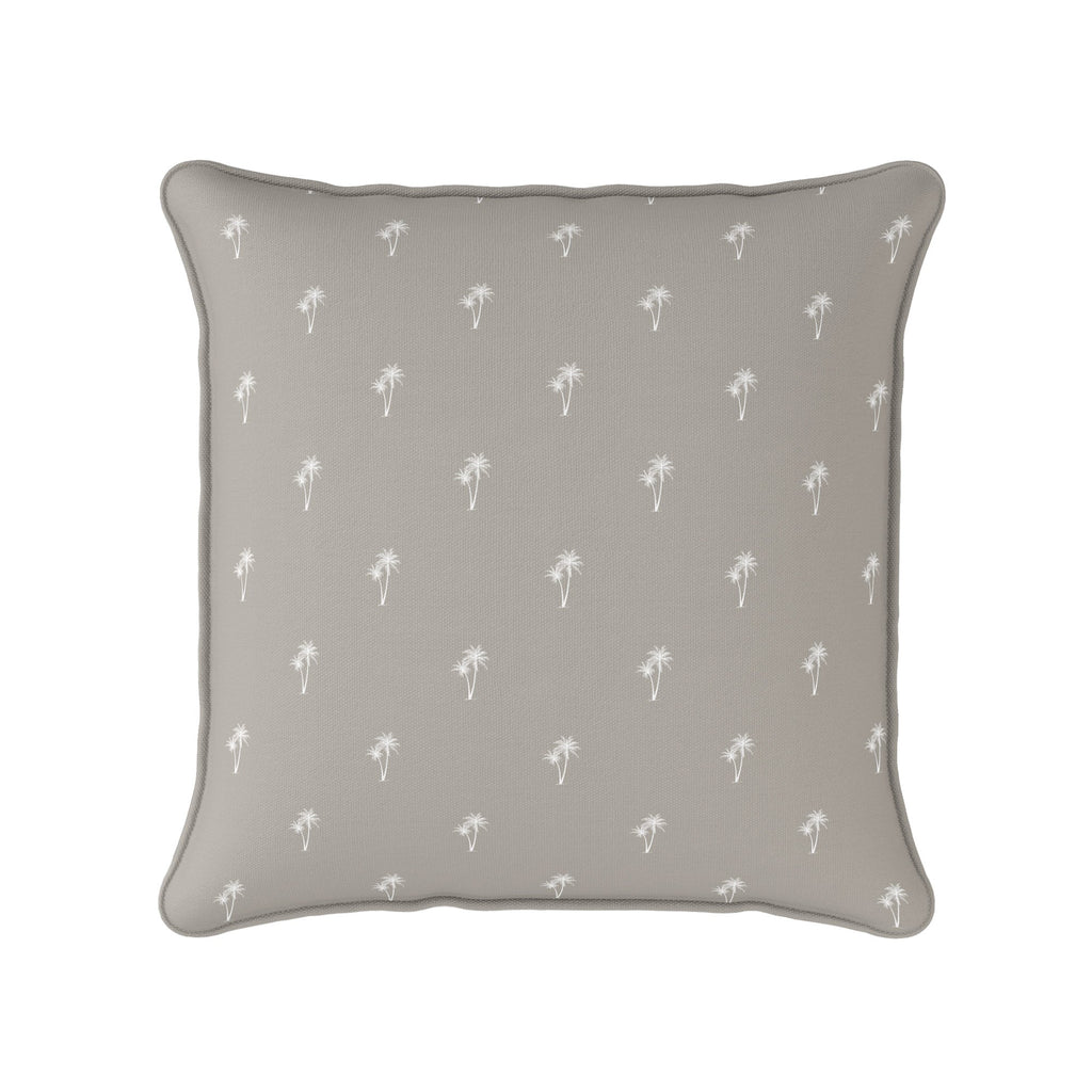 Palm Tree Pair Reverse Fabric - Chateaux - Hydrangea Lane Home
