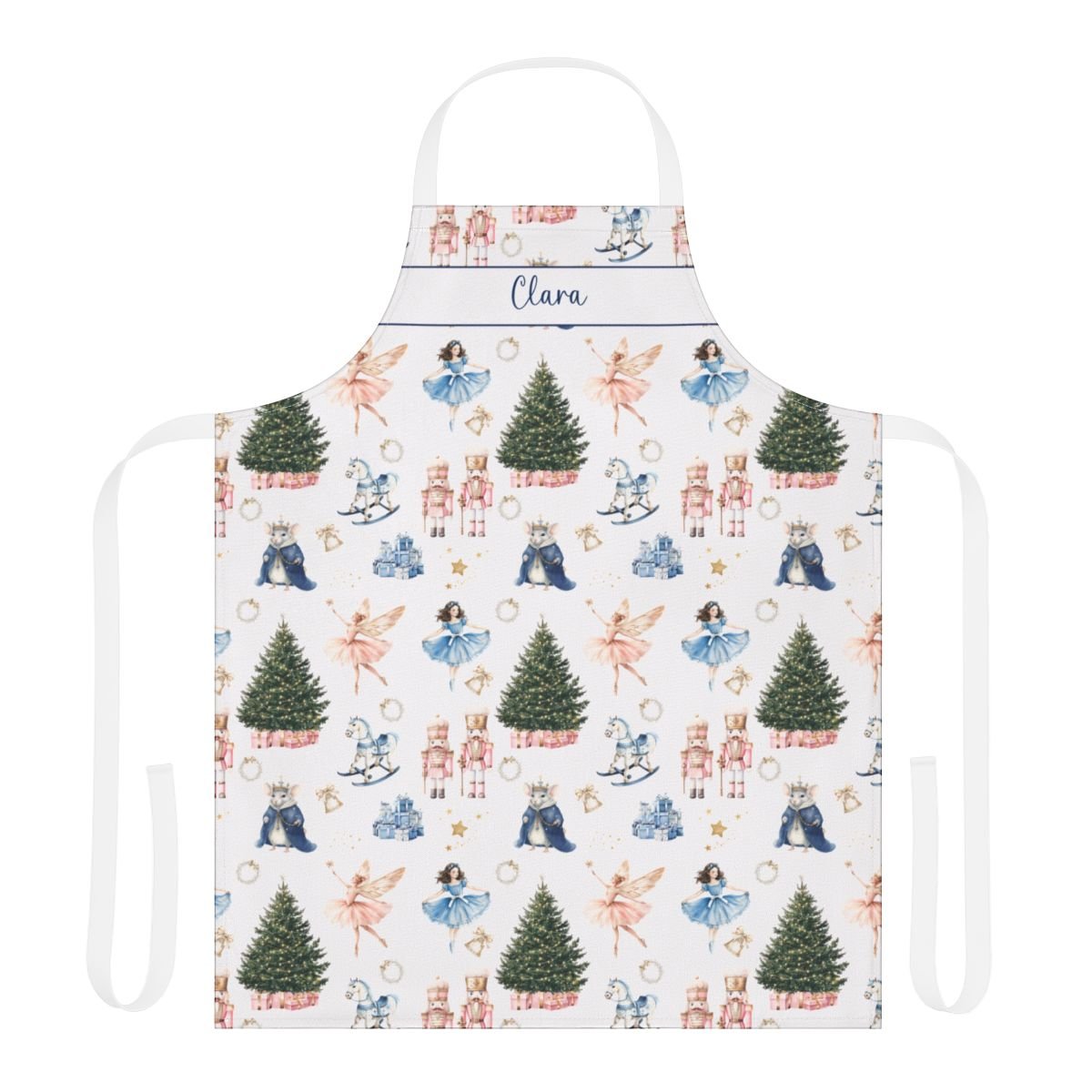 Personalized Nutcracker Ballet Christmas Apron - Hydrangea Lane Home