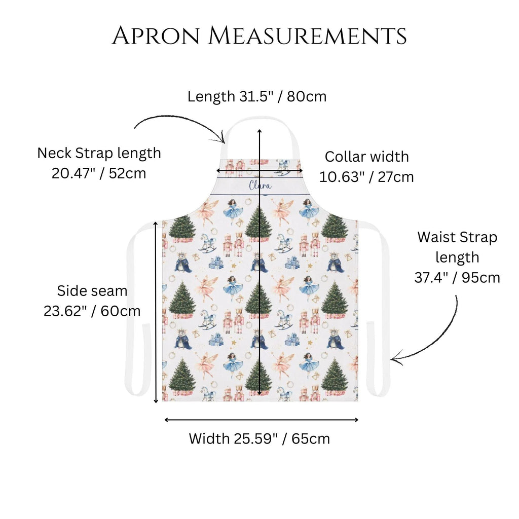 Personalized Nutcracker Ballet Christmas Apron - Hydrangea Lane Home