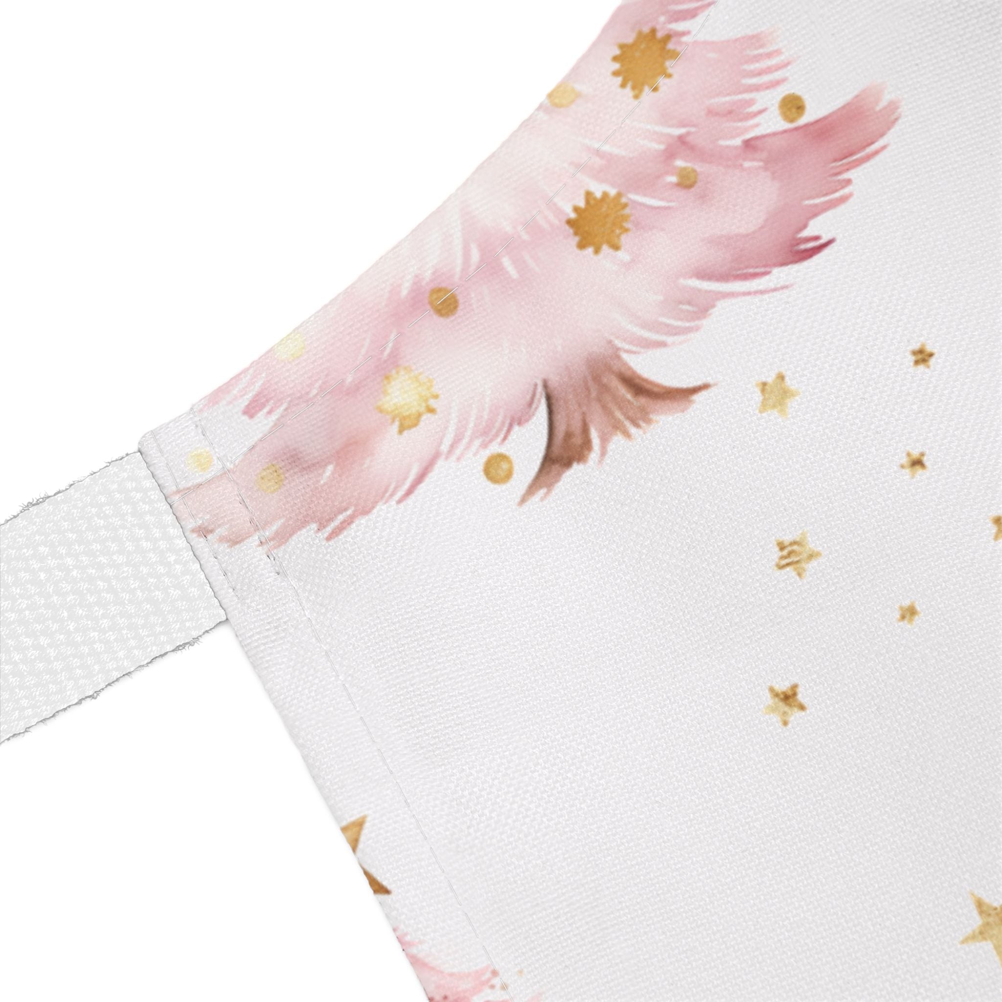 Personalized Pink Christmas Tree Apron - Hydrangea Lane Home