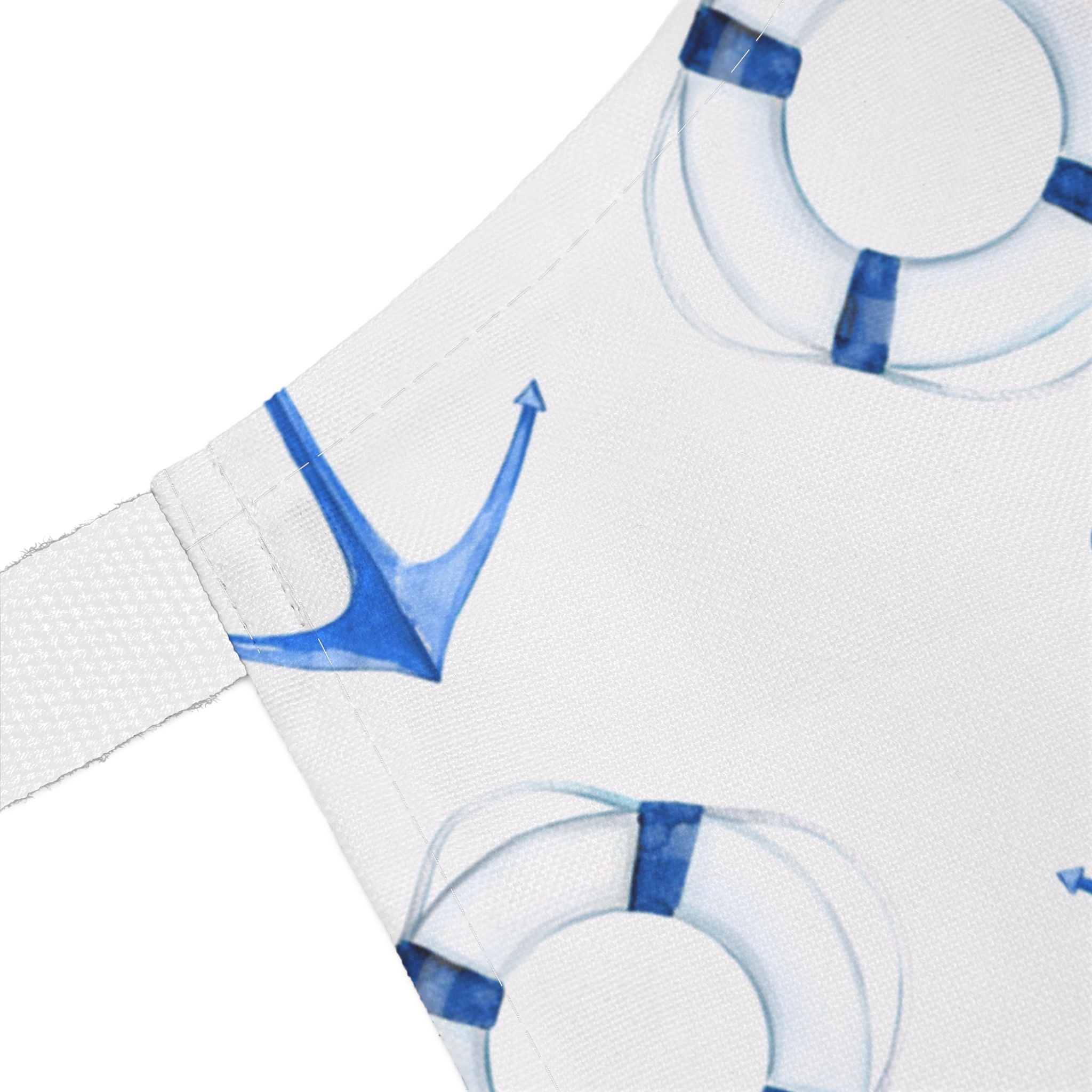 Personalized Sail Away Boat Anchor Apron - White - Hydrangea Lane Home