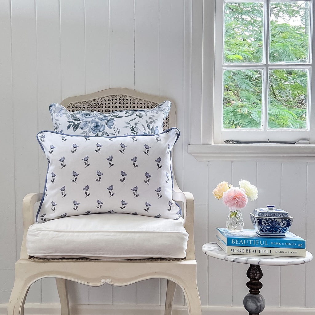 Petite Fleur Cushion - Hydrangea Lane Home