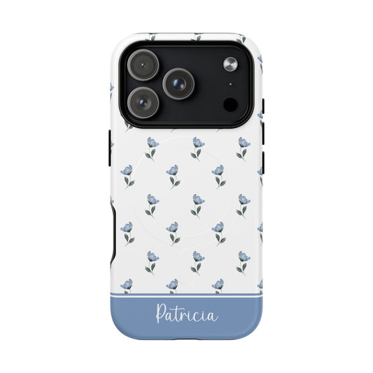Petite Fleur MagSafe Tough iPhone Case - Hydrangea Lane Home
