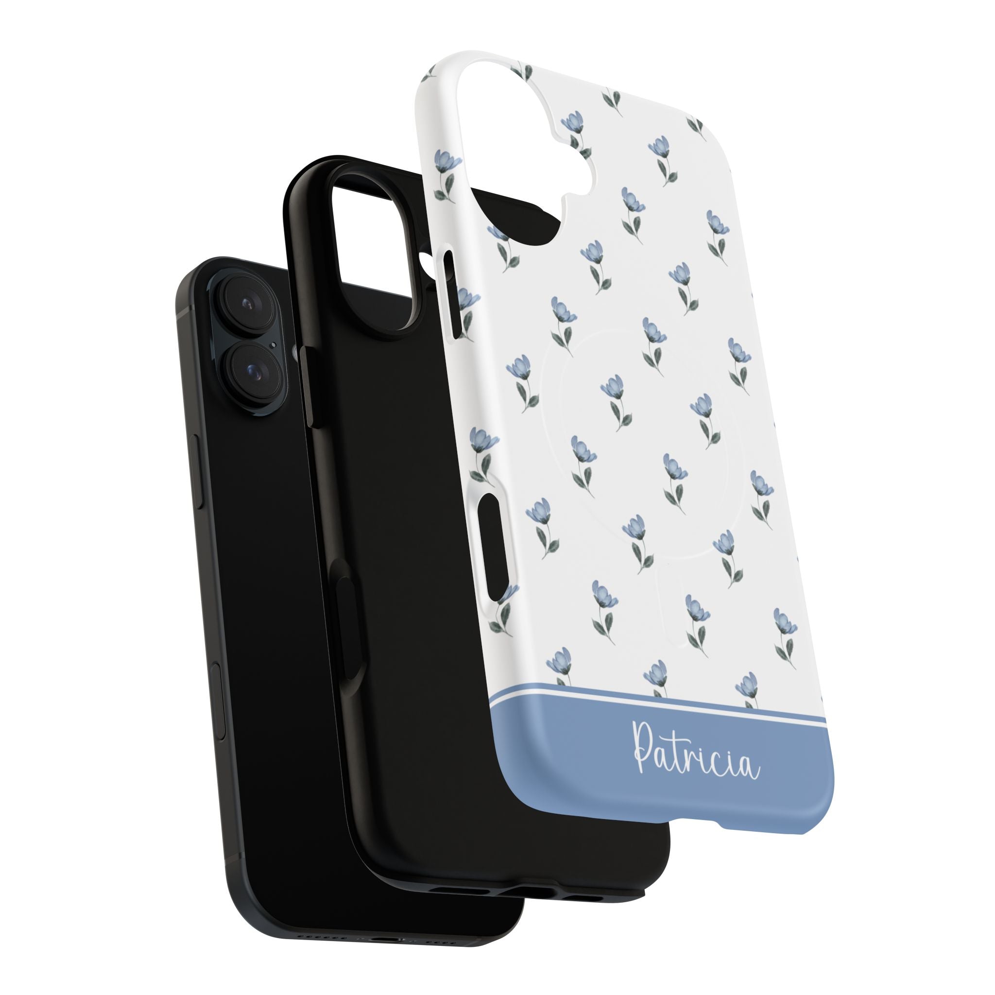Petite Fleur MagSafe Tough iPhone Case - Hydrangea Lane Home