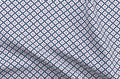 Ponte Trellis Fabric - Navy - Pink - Hydrangea Lane Home