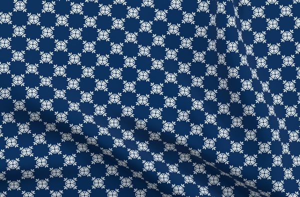 Porto Fabric - Navy - Hydrangea Lane Home