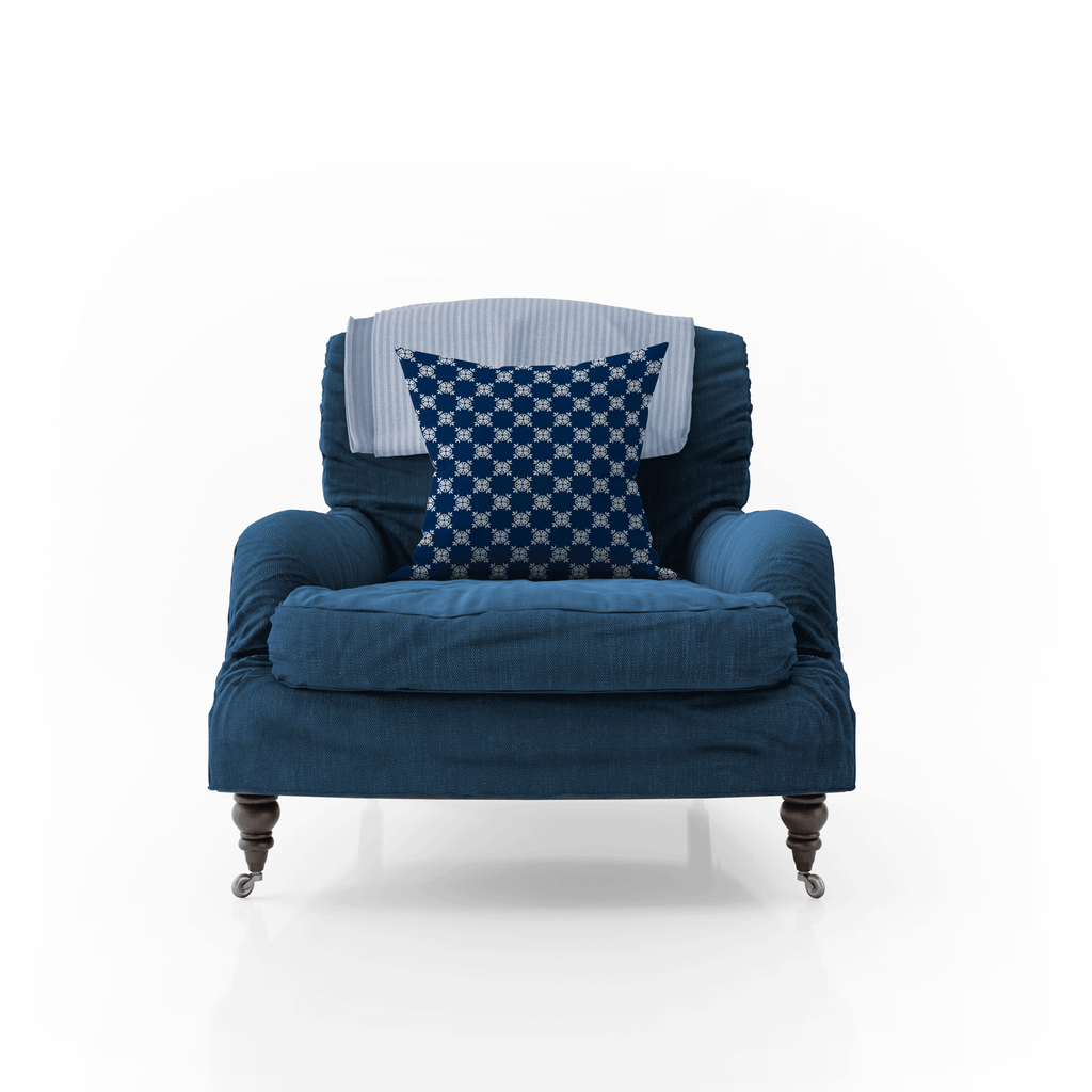 Porto Fabric - Navy - Hydrangea Lane Home