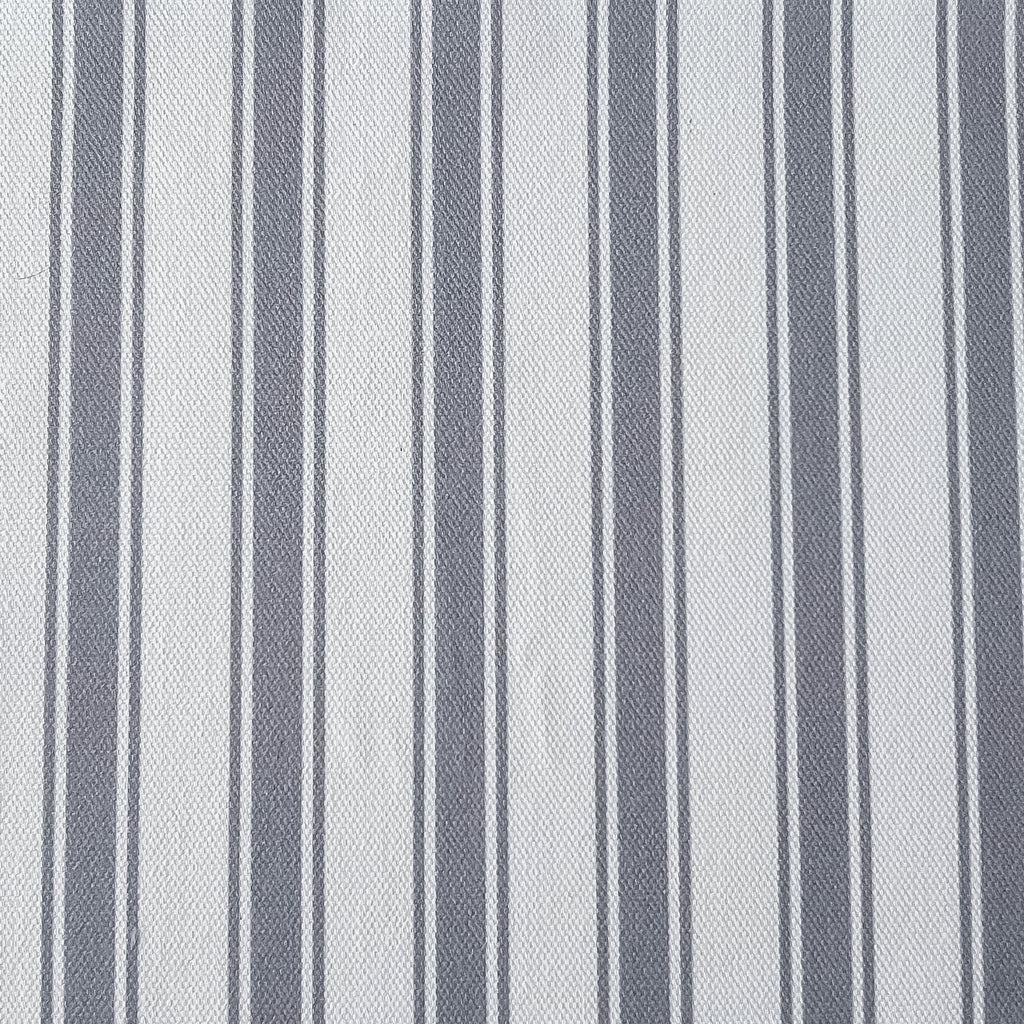 Regatta Stripe Fabric - Koala - Hydrangea Lane Home