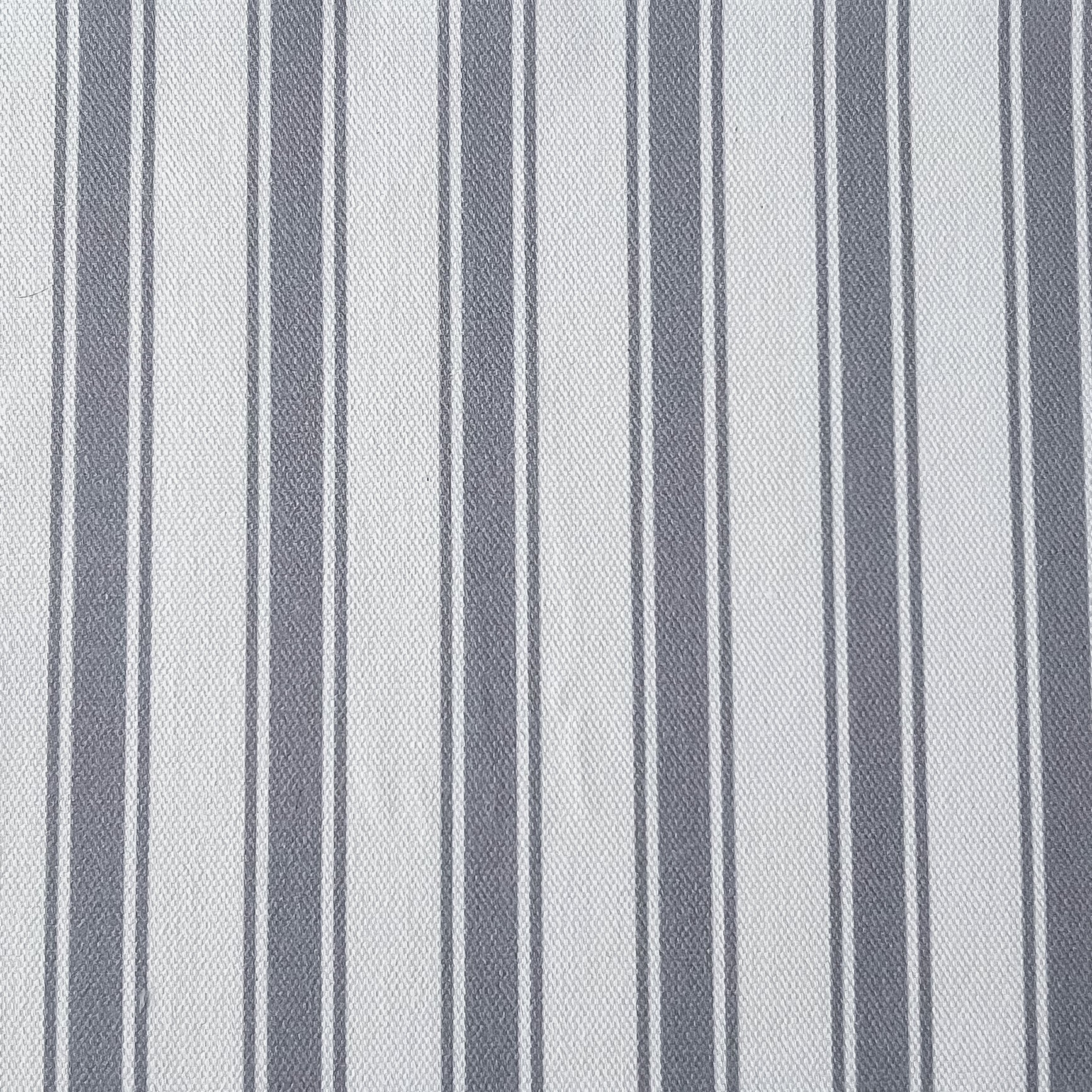 Regatta Stripe Fabric - Koala - Hydrangea Lane Home