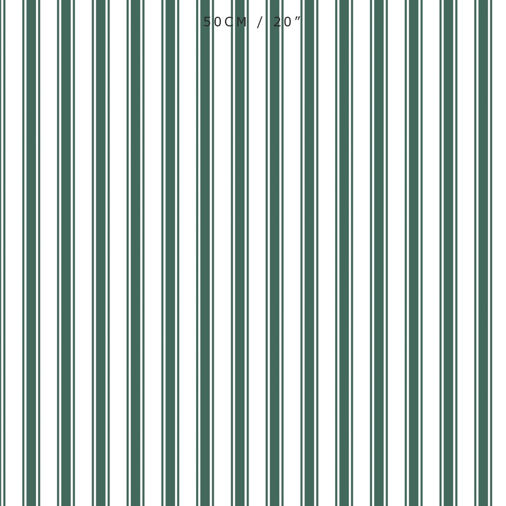 Regatta Stripe Fabric - Leaf - Hydrangea Lane Home