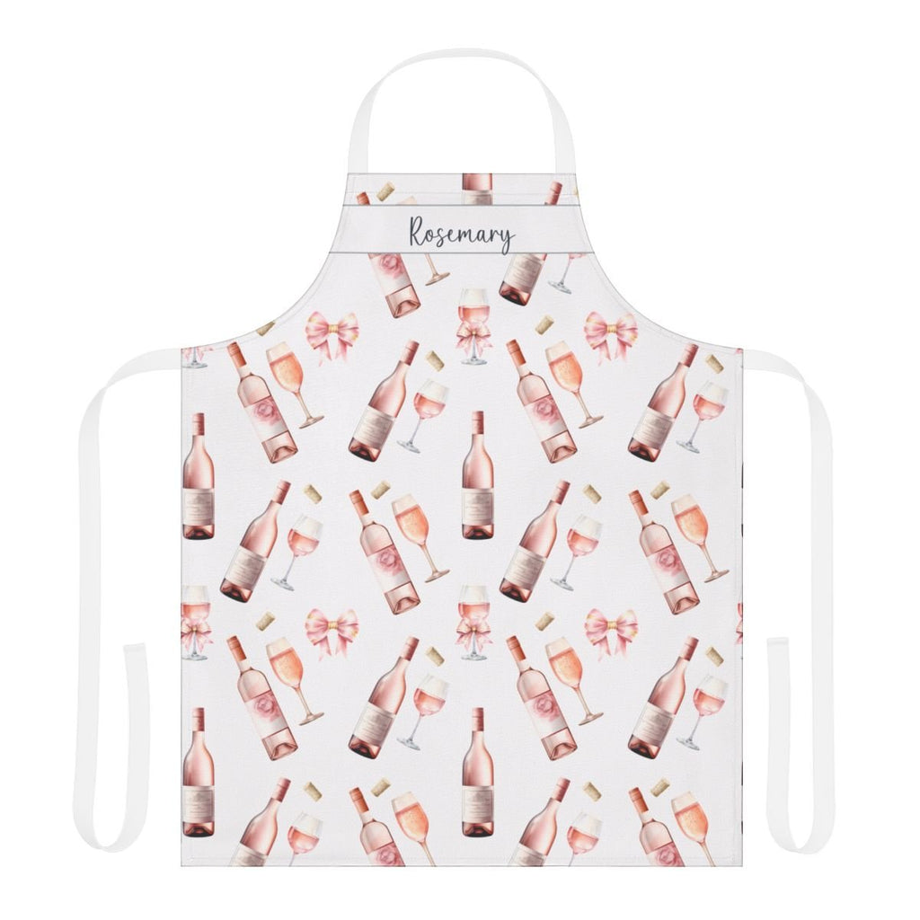Rosé Lover Apron with Personalisation - Hydrangea Lane Home